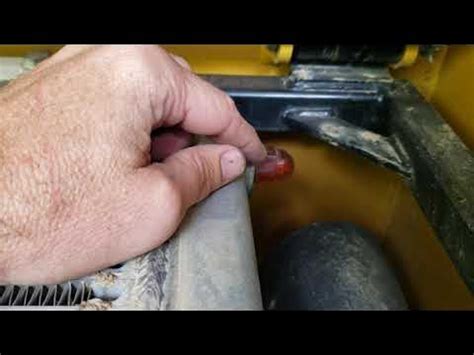 caterpillar skid steer coolant drain|skidsteer coolant drain forum.